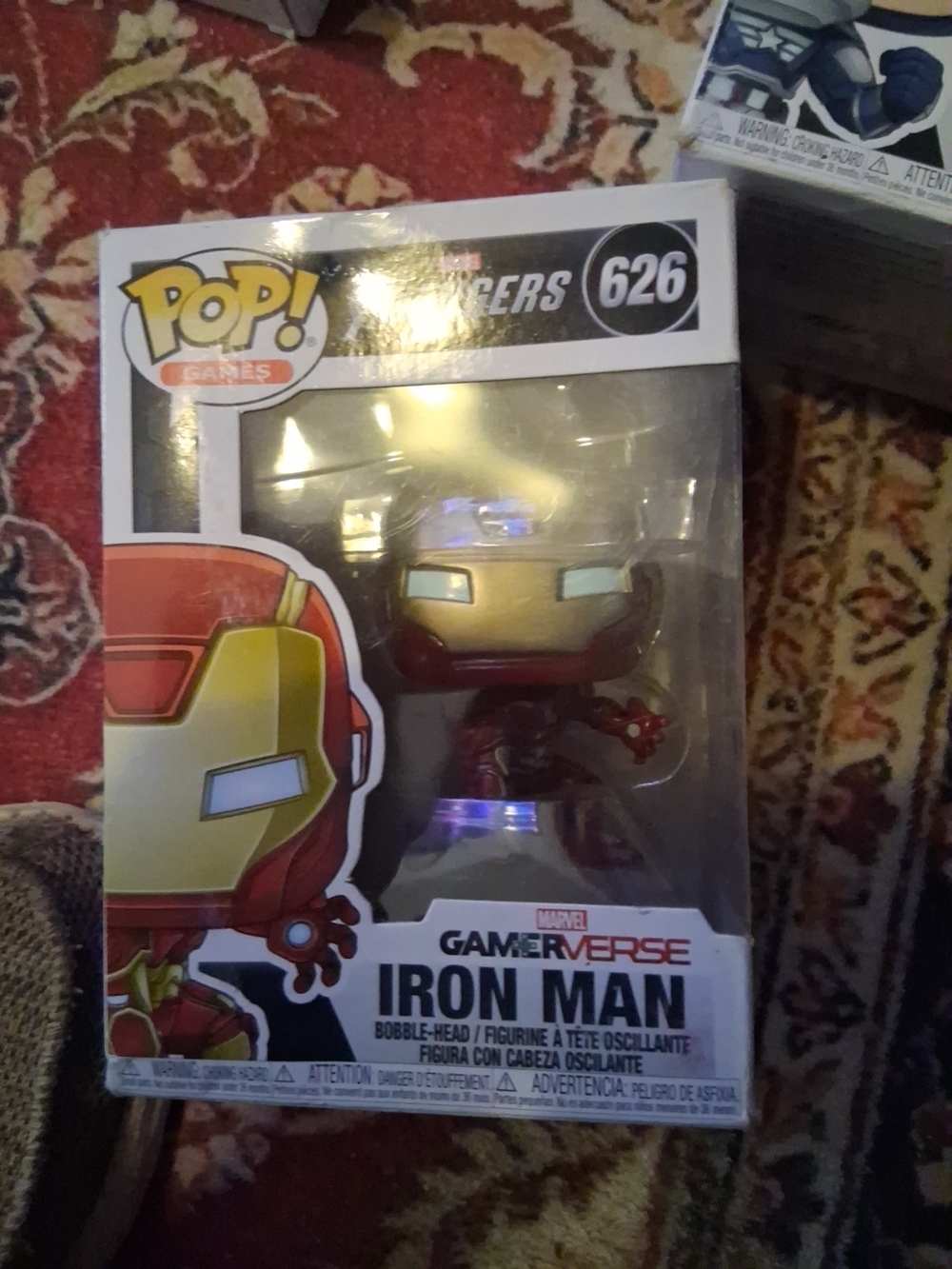 Funko Iron Man GamerVerse Red and Gold Bobble-Head Pop!